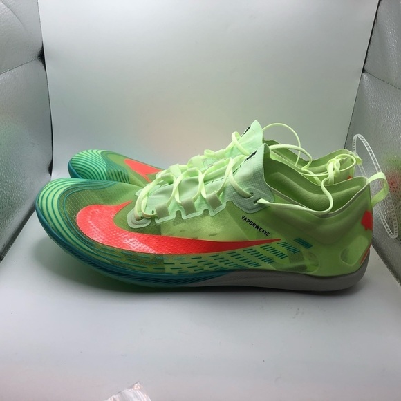 NEW! Nike Zoom Victory 5 XC barely volt mens track spike sneakers size 12 - Picture 1 of 10